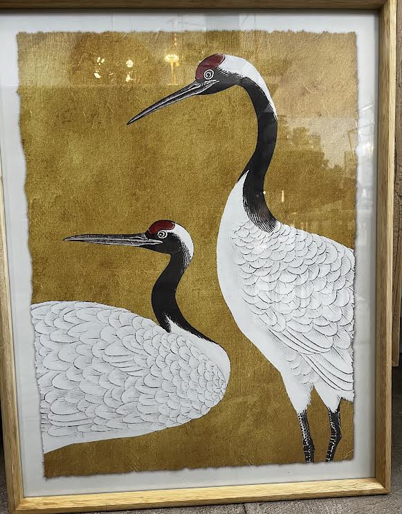 Red Heron Print 2