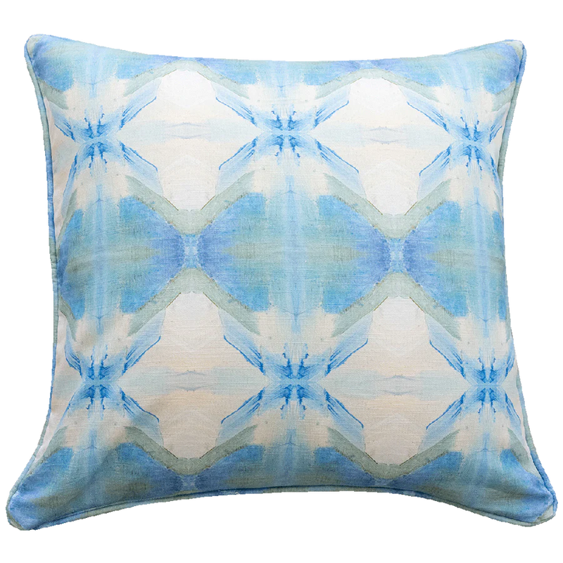 Cerulean Wonder Throw Pillow