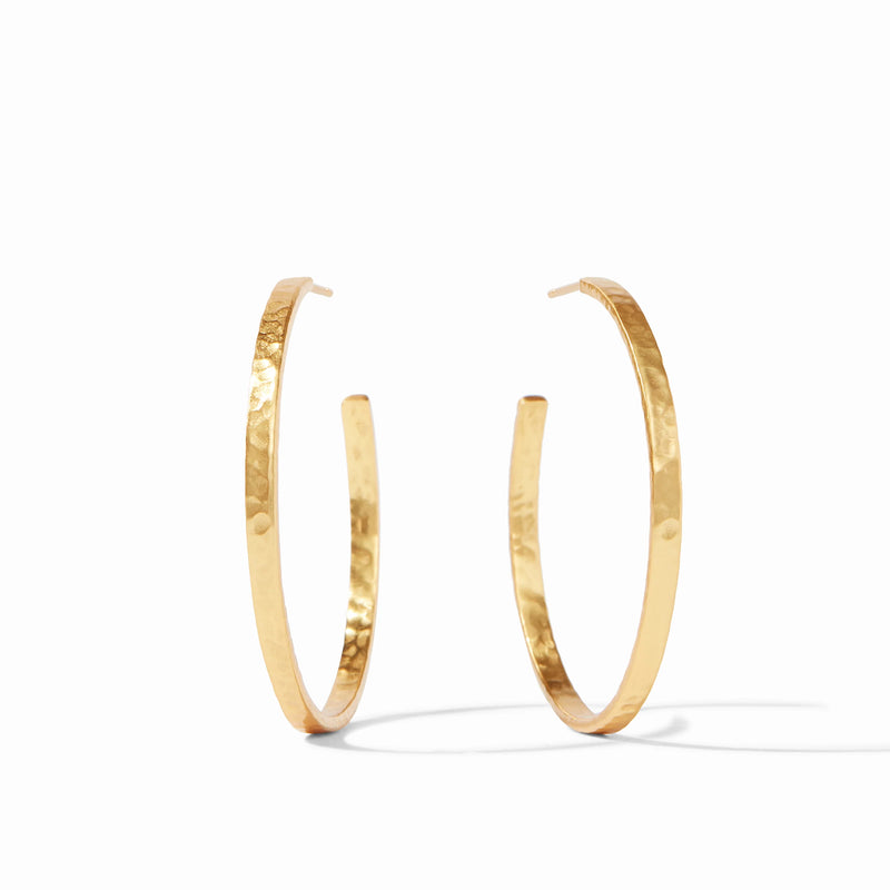 Crescent Hoop Gold Large