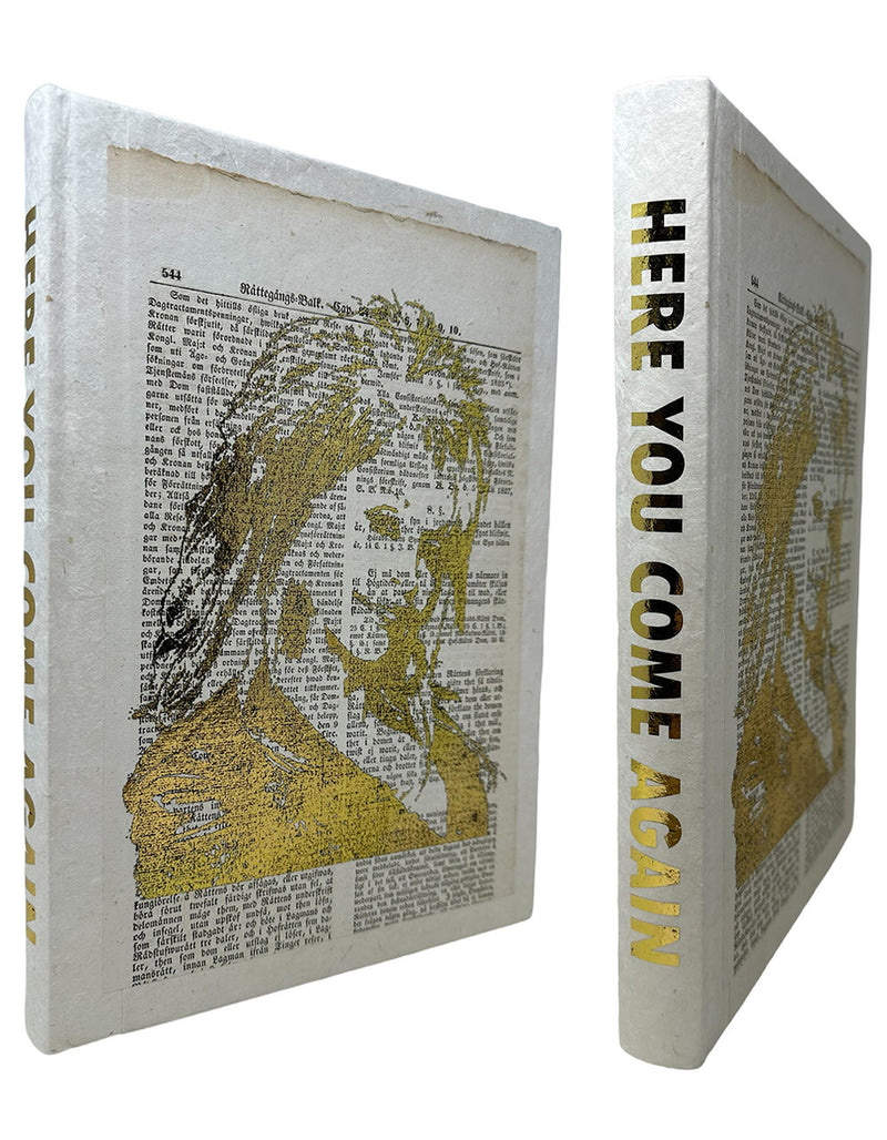 Gilded Artist Silhouette Cream Cover 14"