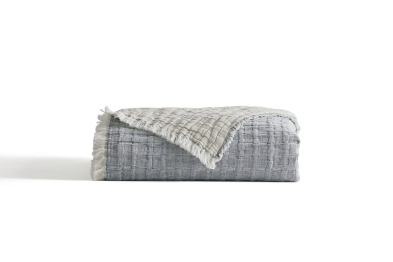 Devon Throw - Cobalt