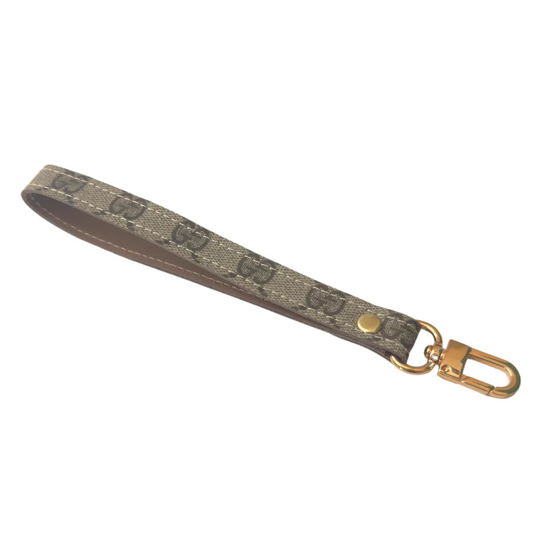 Haute Handle Upcycled GG Wristlet Strap