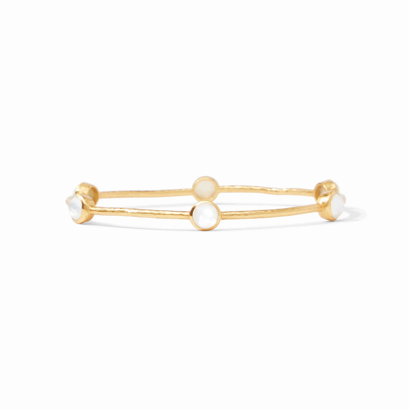 Milano Luxe Bangle Clear Crystal