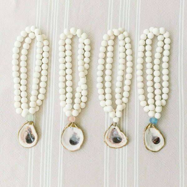 Oyster Shell Blessing Beads
