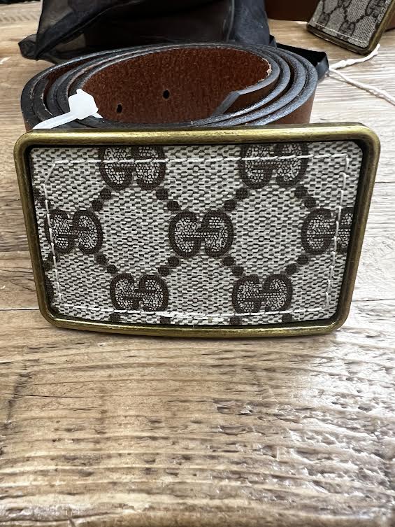 Boujee Belt GG - Golden Brown