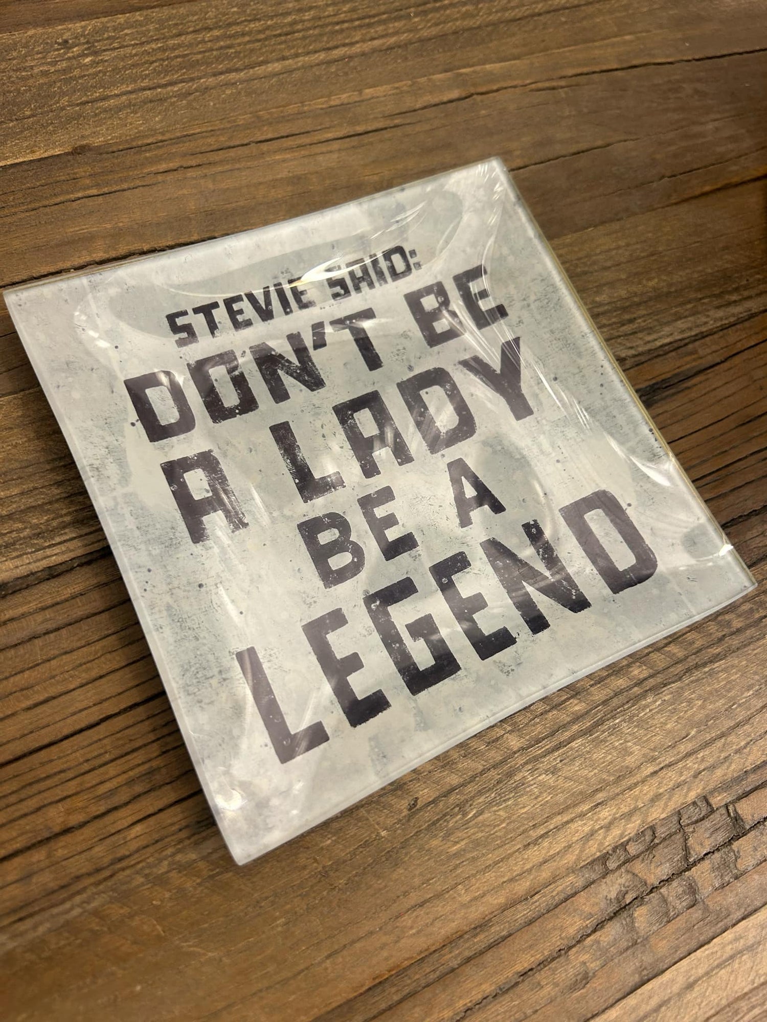 Legend Plate- Stevie