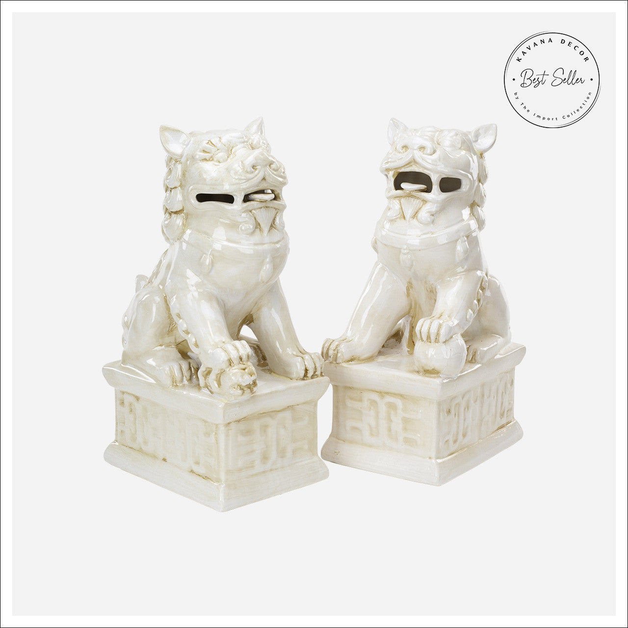 Fu Dog Bookends