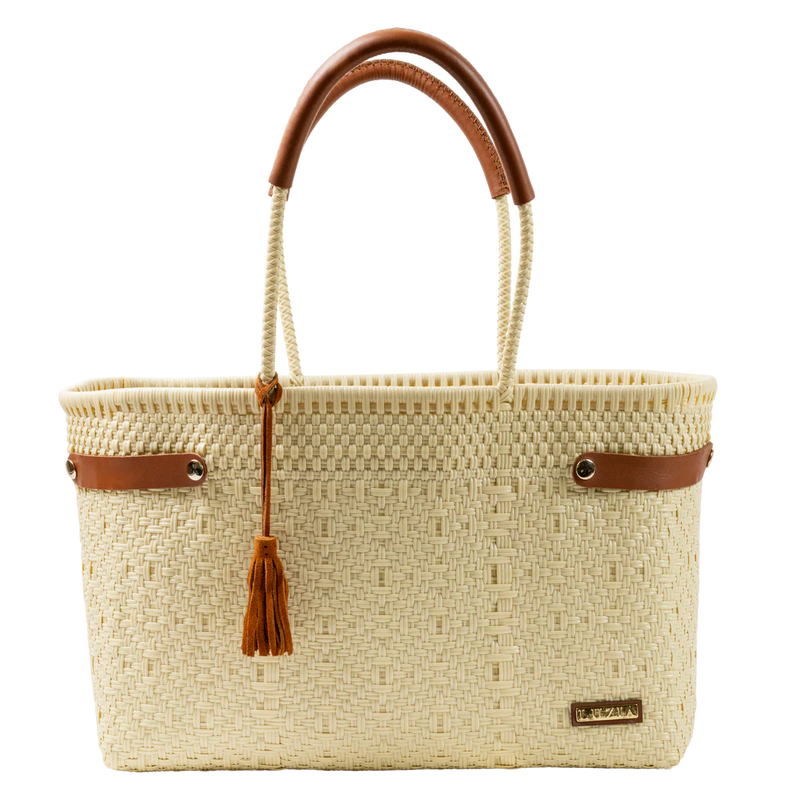 BASKET JUMBO BRAIDED SOLID BEIGE