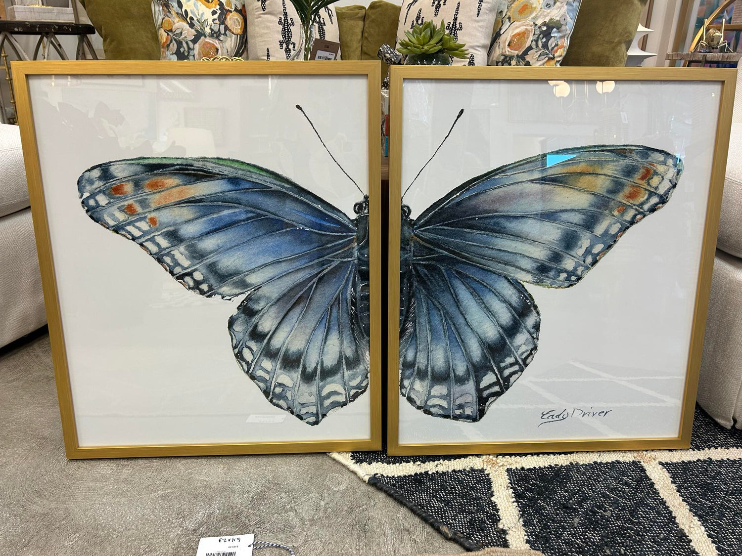 Butterfly Diptych Set of 2