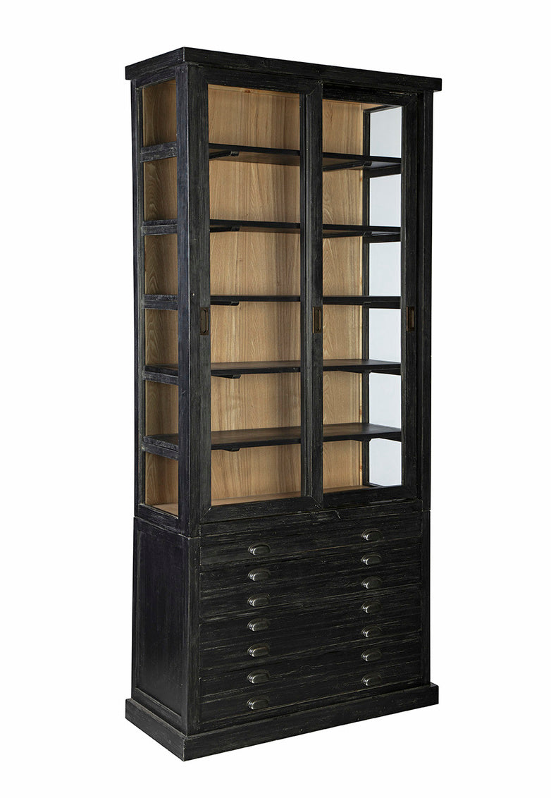 Single Balmoral Display Cabinet