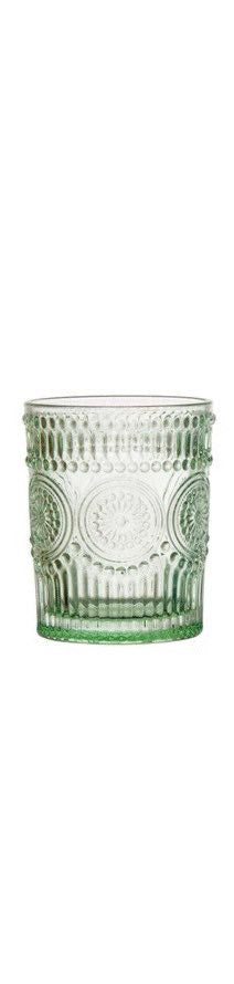 Embossed Drinking Glass