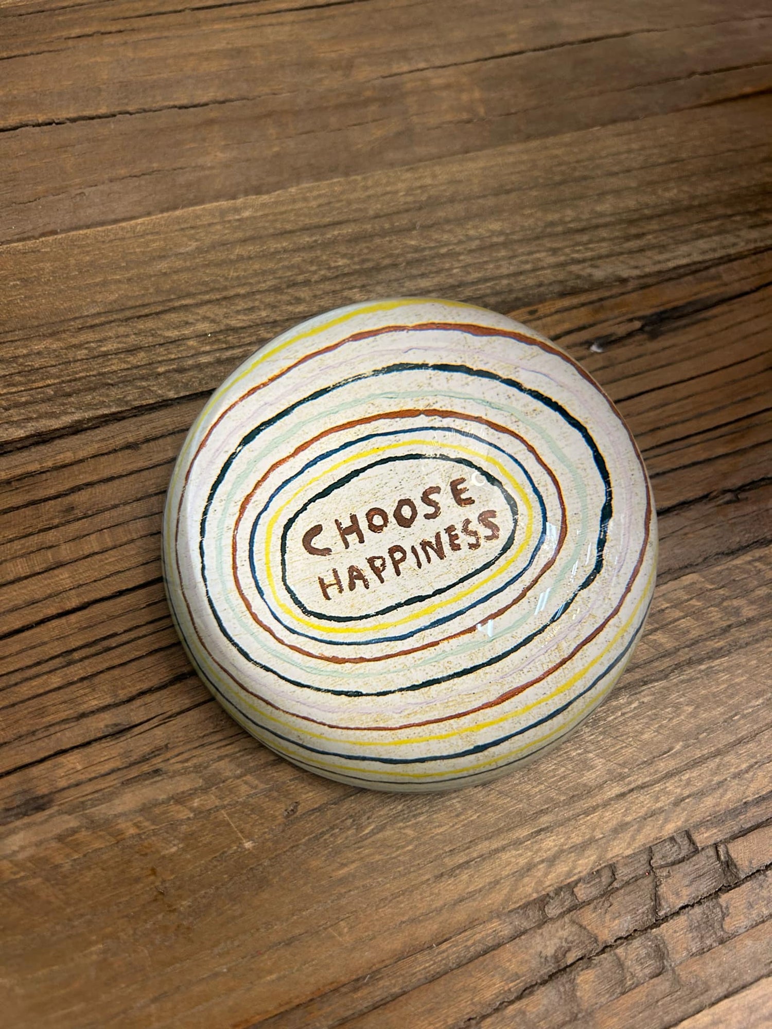 Choose Happiness Paperweight