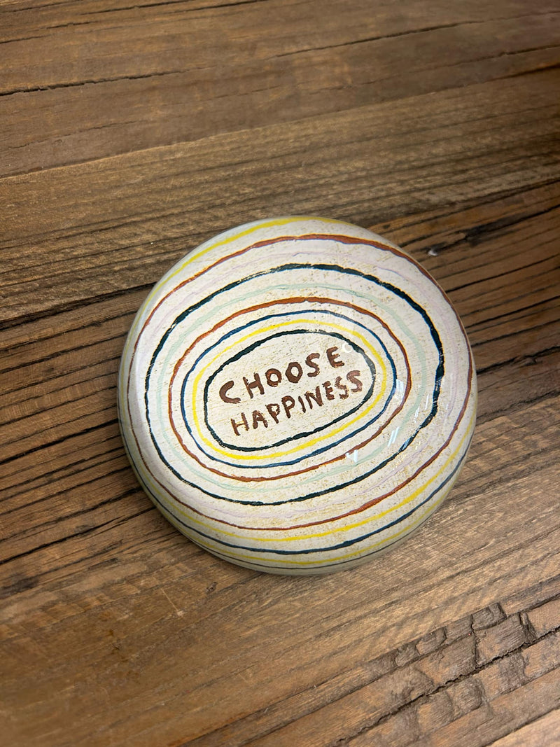 Choose Happiness Paperweight