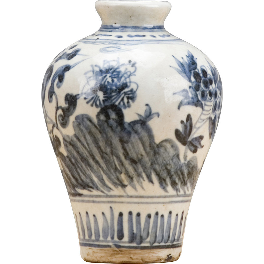Blue And White Vase