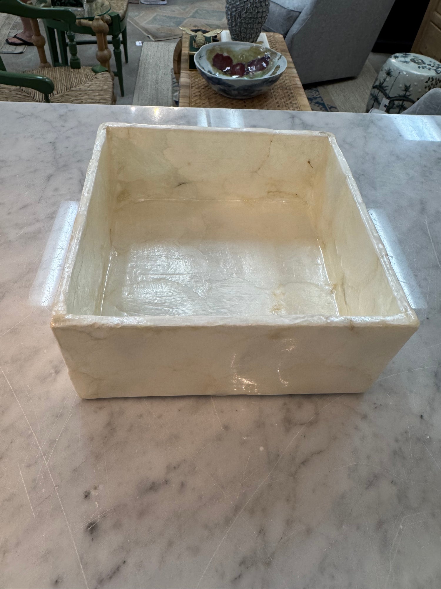 Cocktail Napkin Holder - Capiz