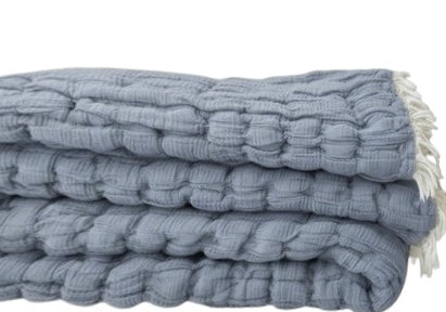 Kittery Cobalt Throw