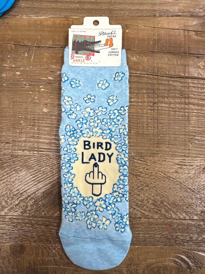Bird Lady Ankle Socks