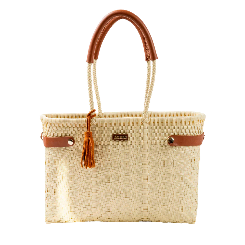 Basket Braided Solid Beige