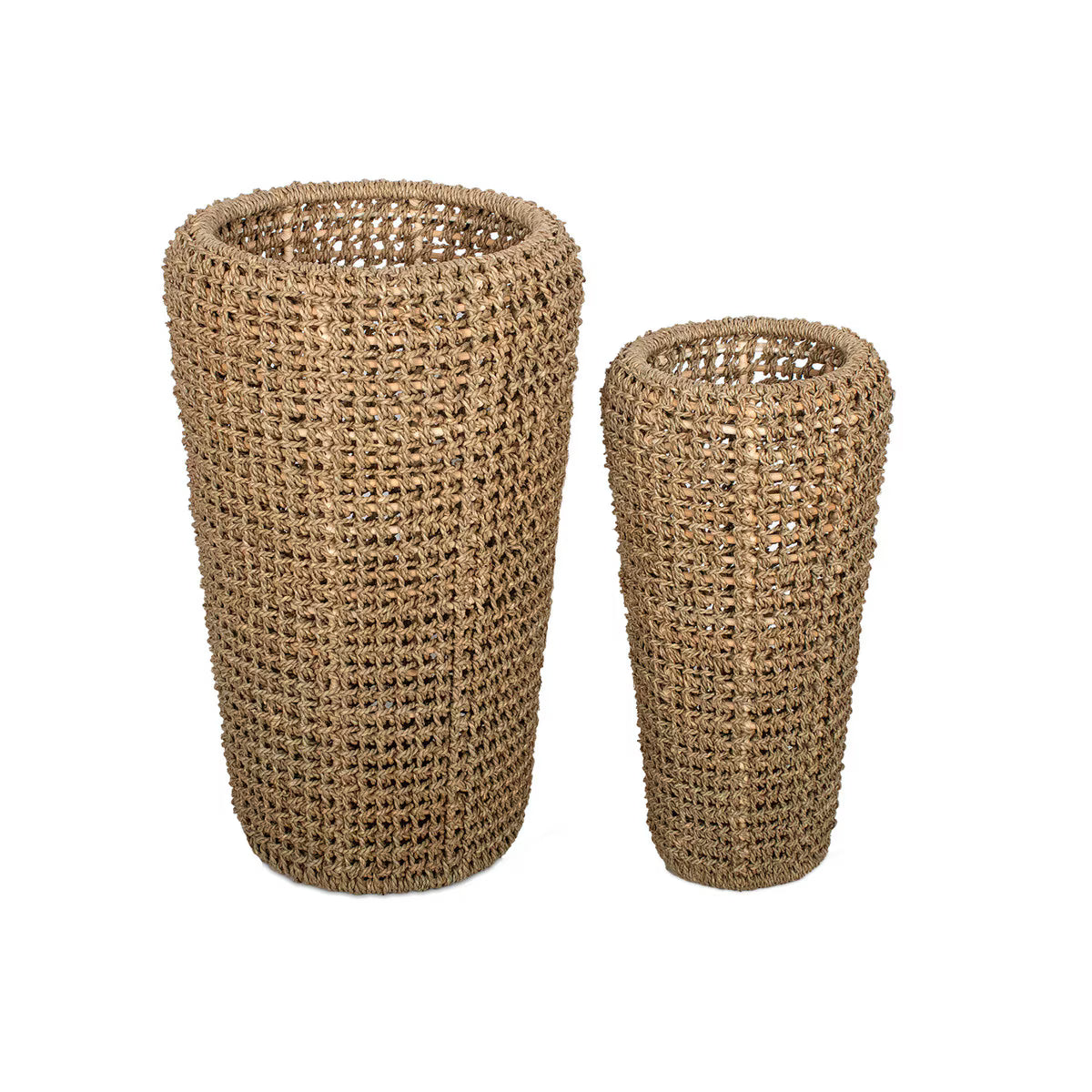 Seagrass Tall Round Baskets
