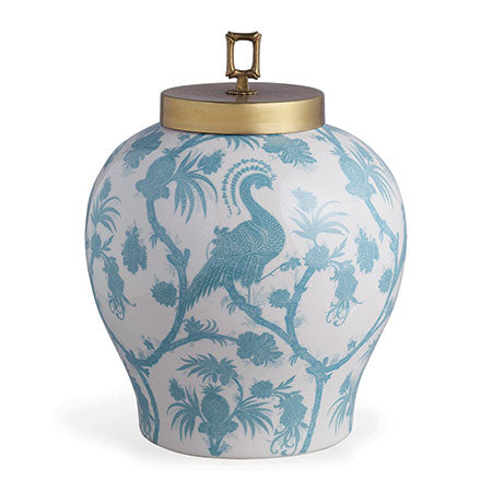 Balinese Peacock Jar