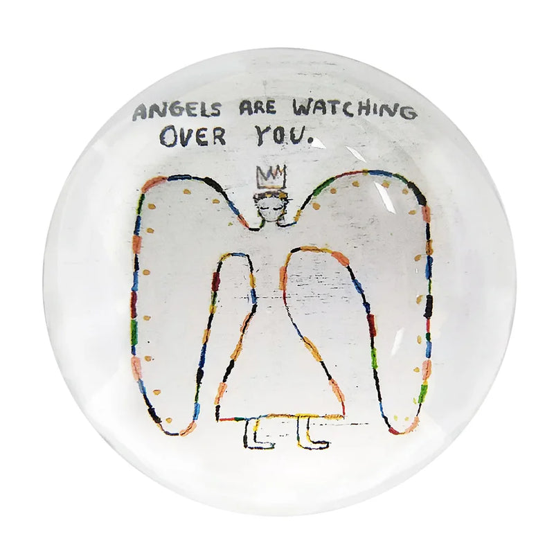 paperweight angels are watching