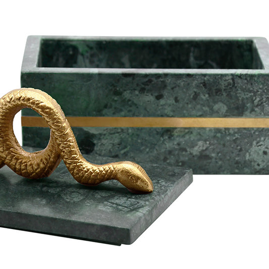 Boa Green Marble Snake Box