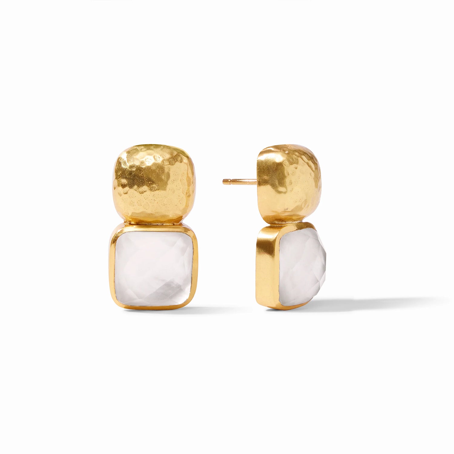 Catalina Earring Iridescent Clear Crystal