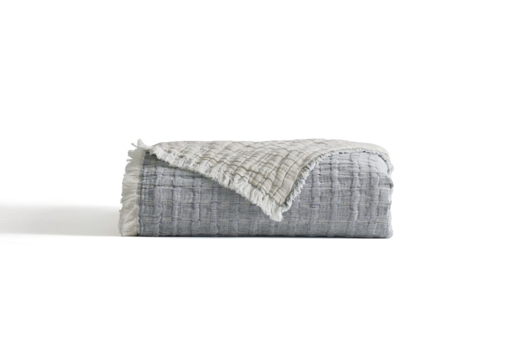 Devon Throw - Cobalt