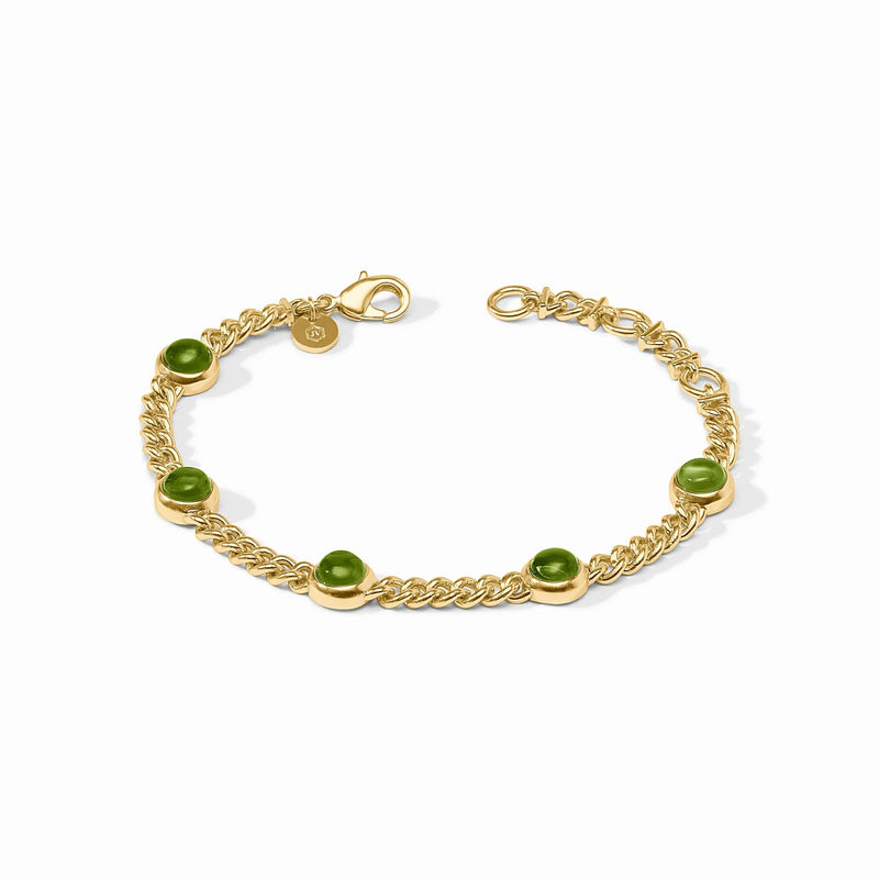 Dolce Delicate Bracelet-Iridescent Palmetto Green