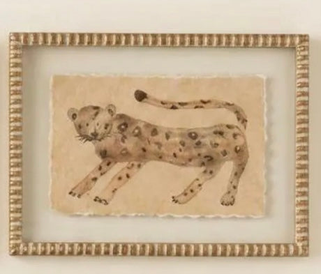 Framed Animal Prints Under Glass