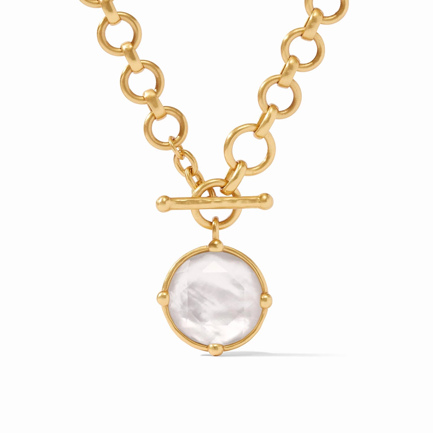 Honeybee Demi Necklace Iridescent Clear Crystal