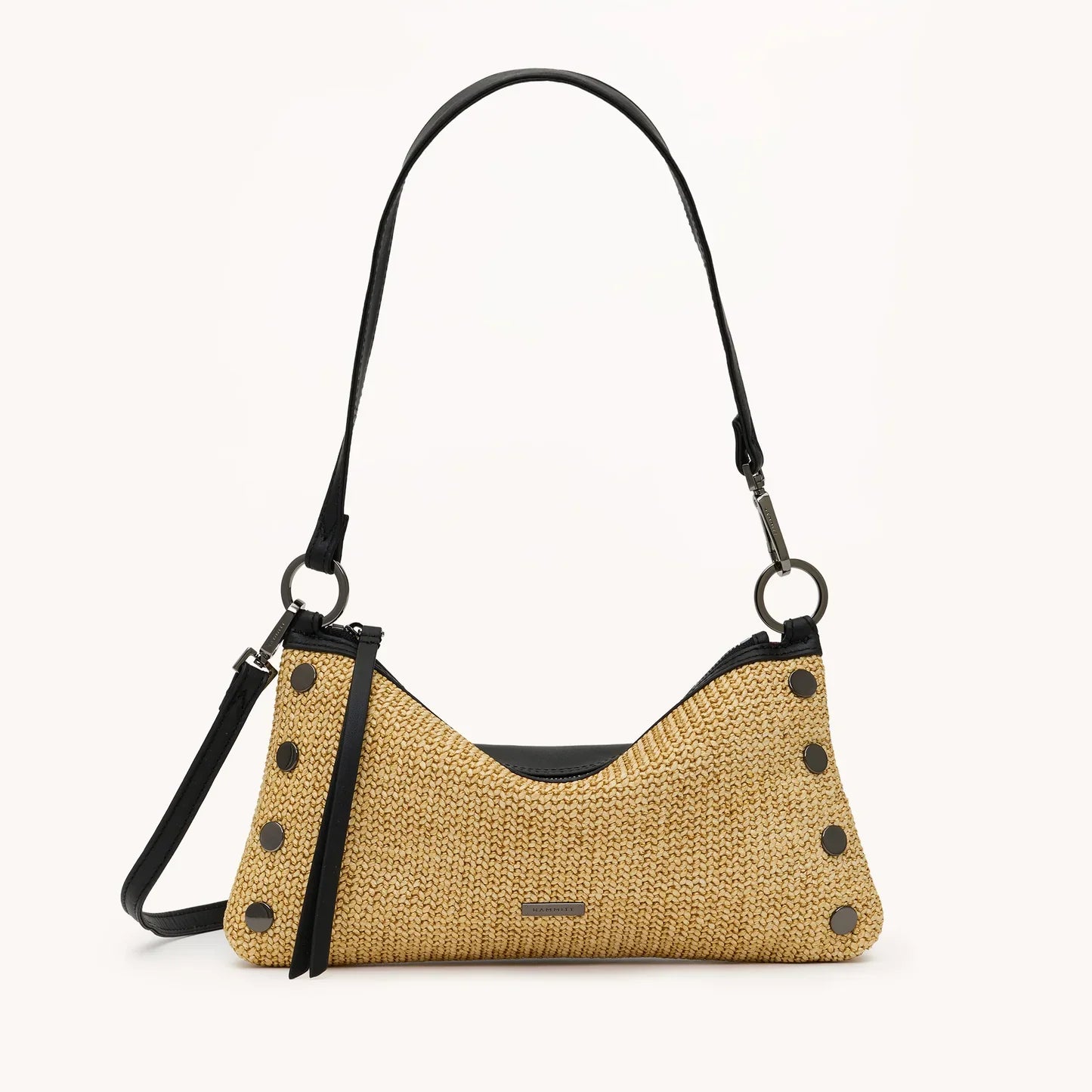 Kyle Noir Smooth Raffia