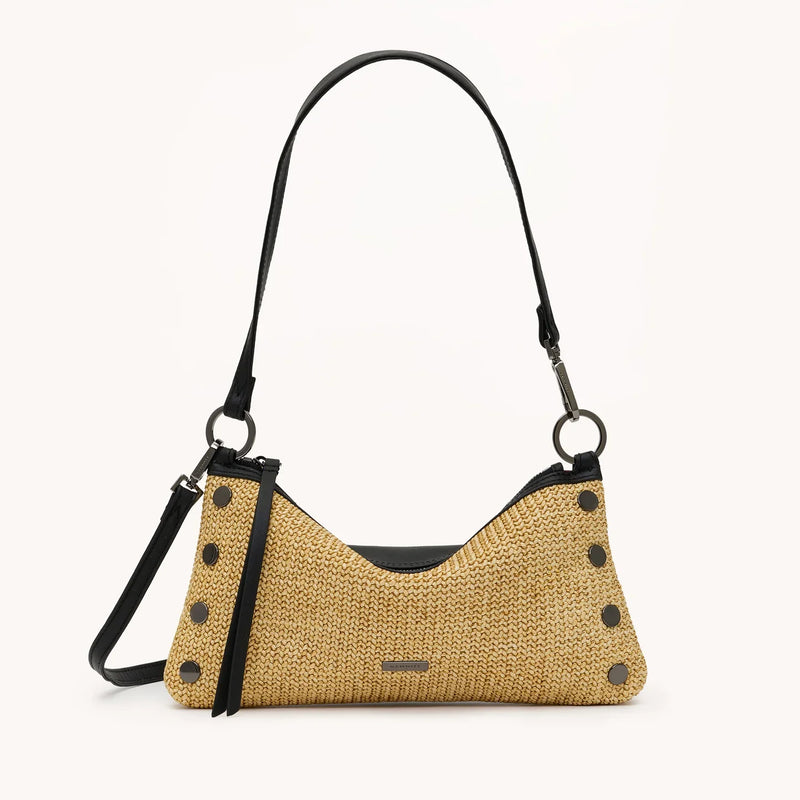 Kyle Noir Smooth Raffia