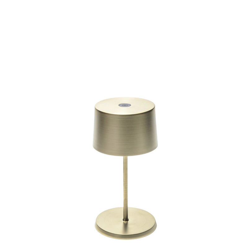 Olivia Mini Table Lamp - Satin Brass
