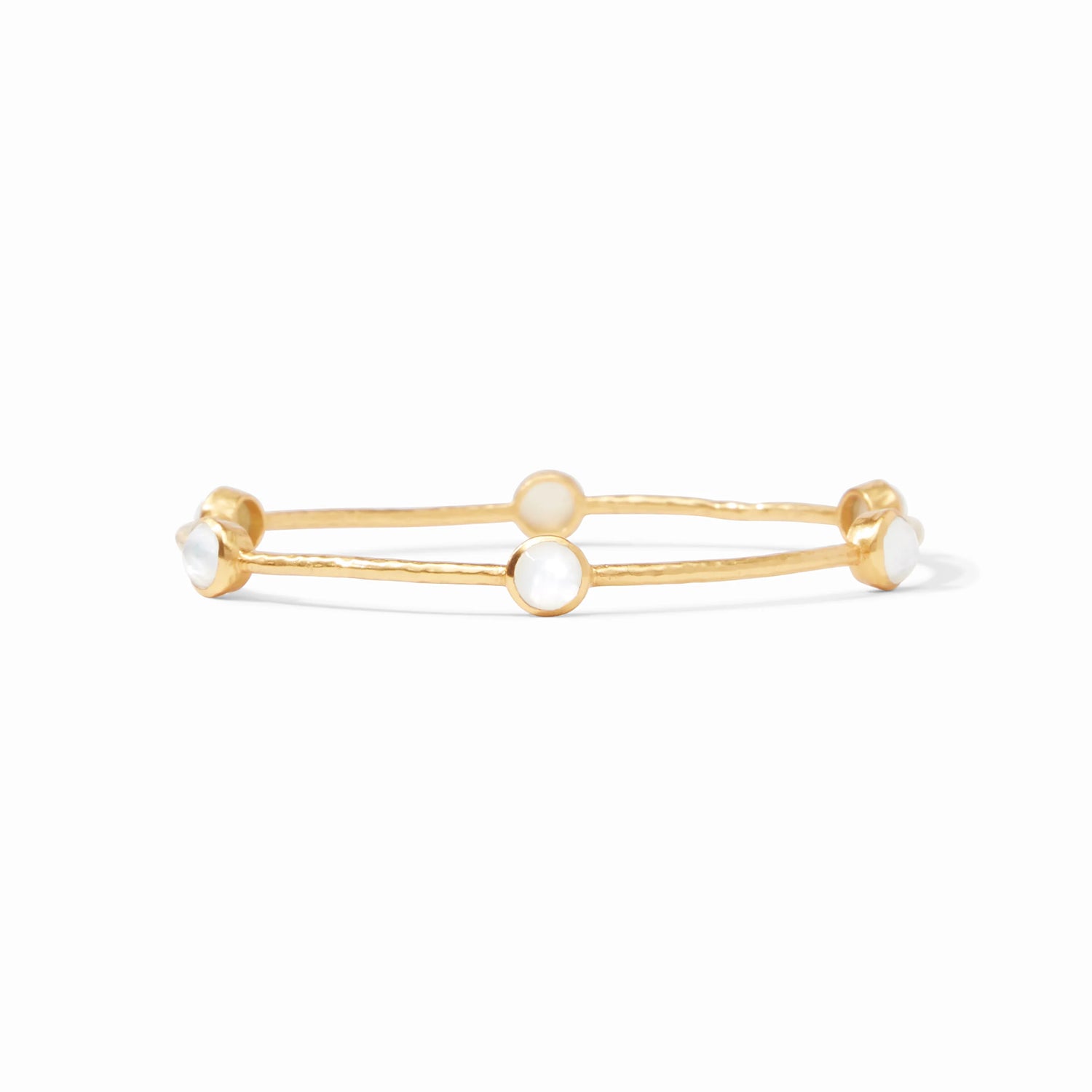Milano Luxe Bangle Clear Crystal