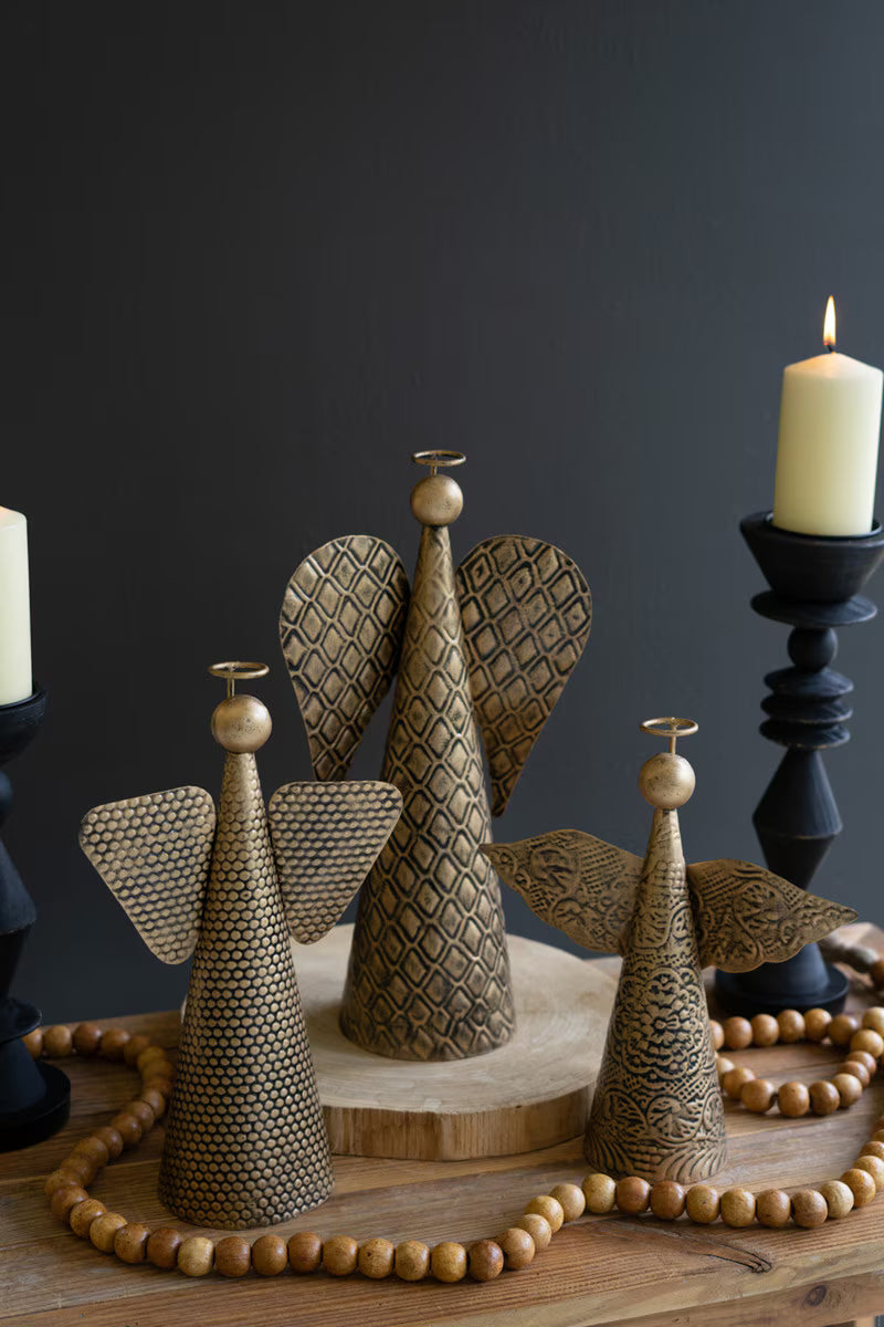 Antique Gold Table Top Christmas Angels