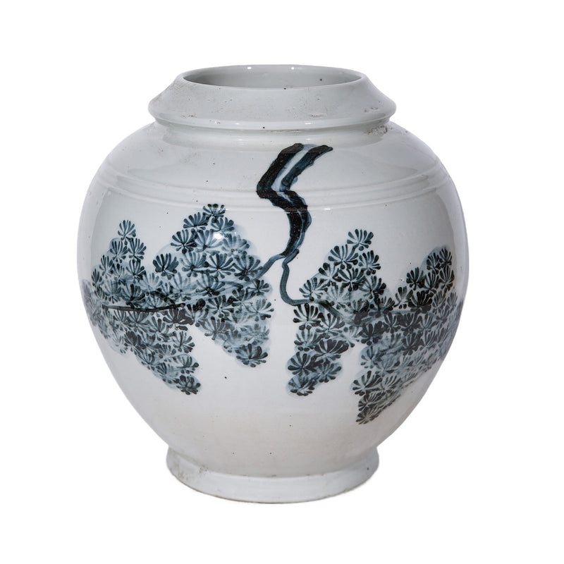 Indigo Blue Small Pine Jar