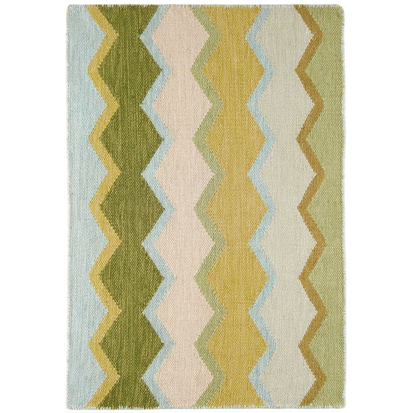 Safety Net Machine Washable Rug - Green