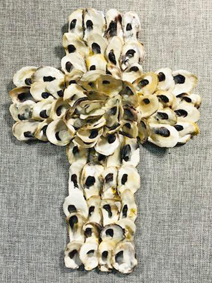 Oyster Shell Cross 2