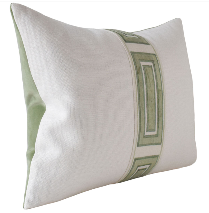 14X20-GIORGIO LINEN INGOT TAPE GREENERY
