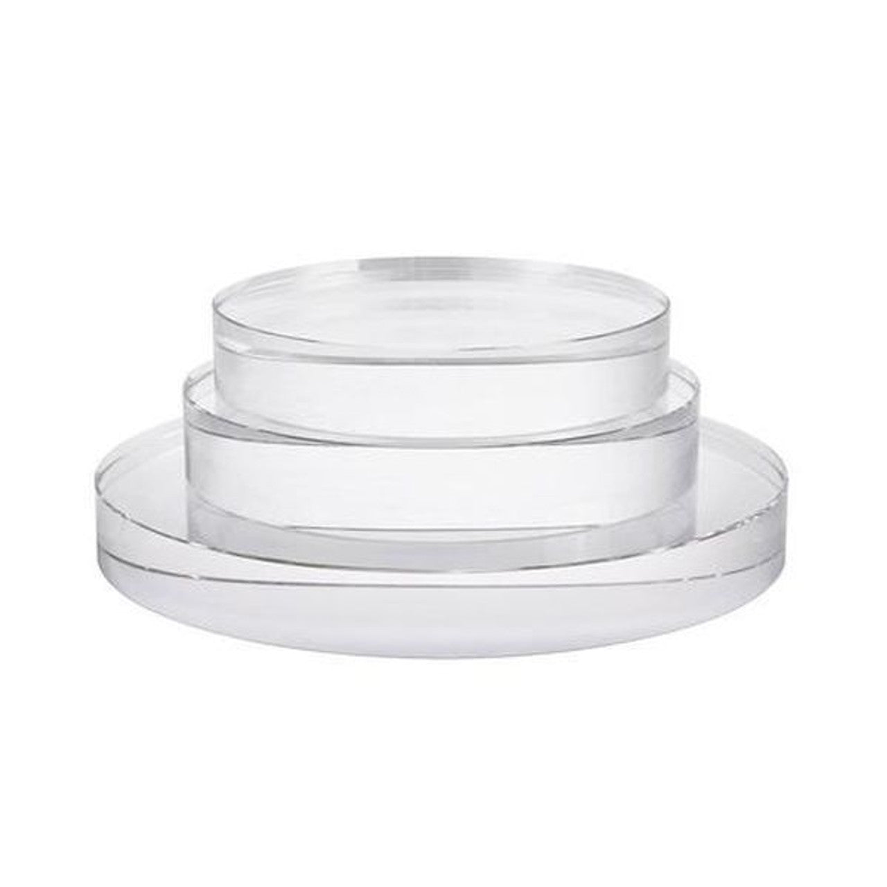 Acrylic Riser Round- 7 in