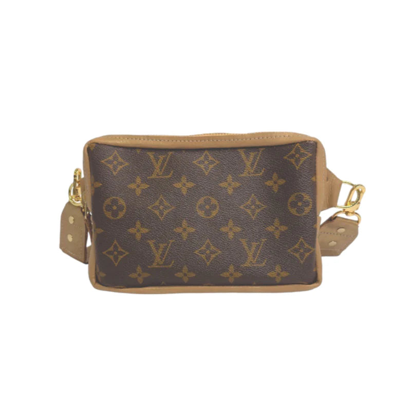 Bella Belt Bag Bronze Leather LV Full Front