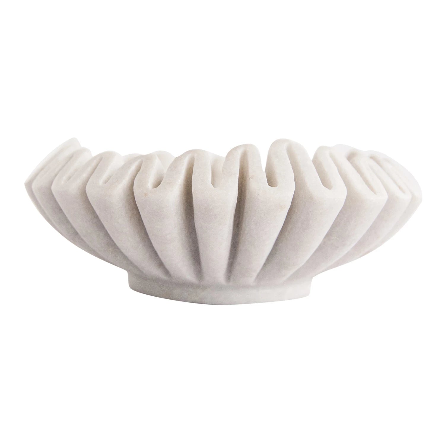 Marble Pleated Bowl
