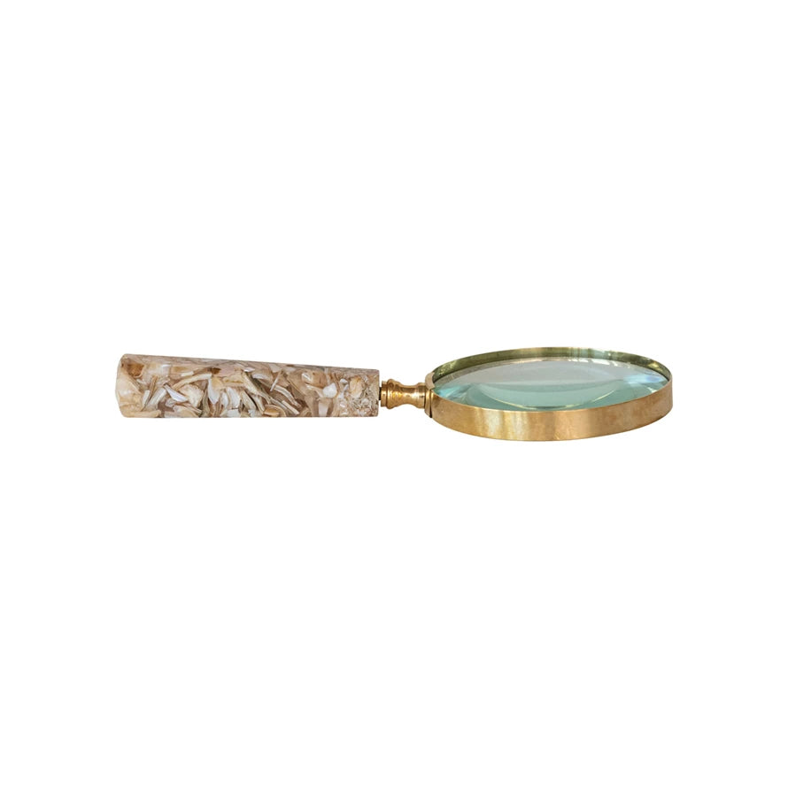 Mother Of Pearl Magnifying Glass