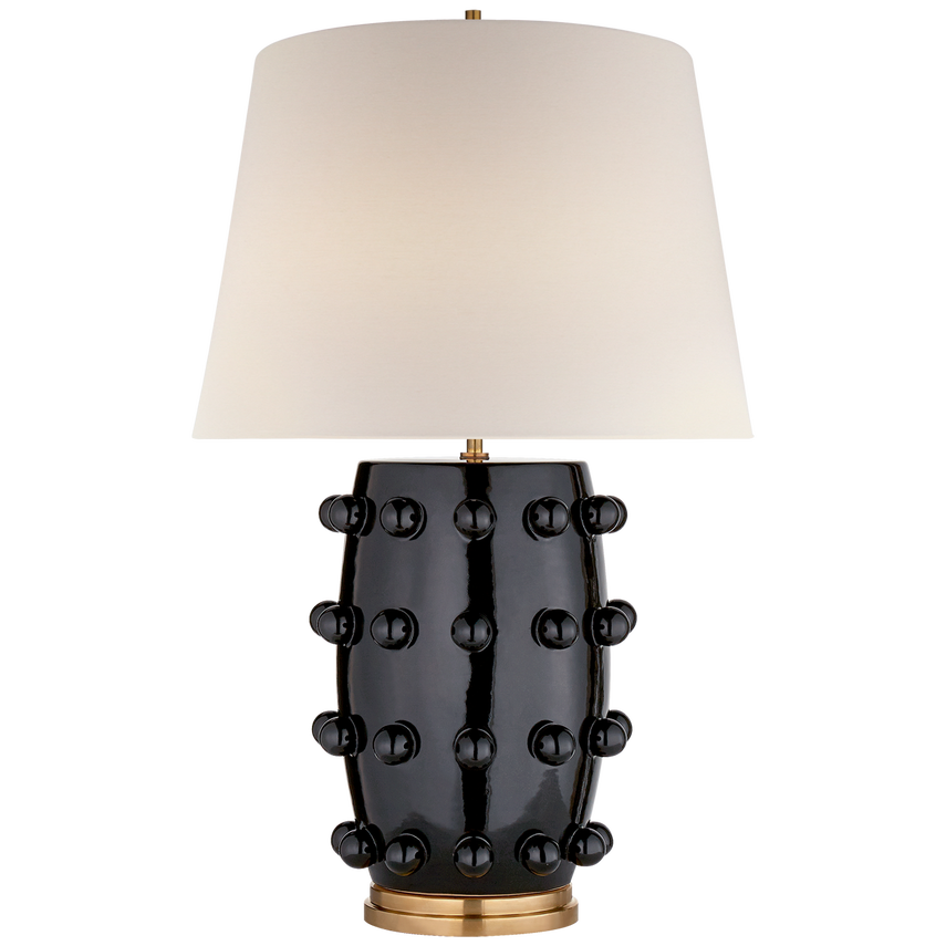 Linden Medium Lamp Black