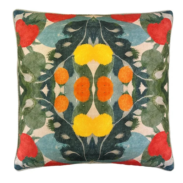 Tomates Multi Color Pillow