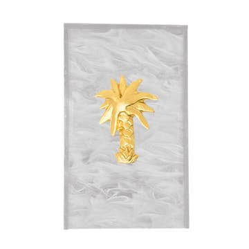 Palm Guest Towel Box