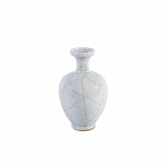 Crackle Celadon Bud Vases