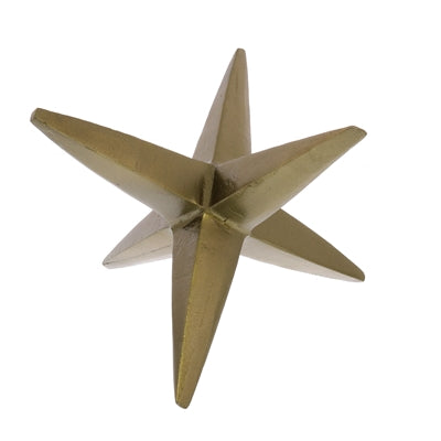 6-POINT STAR - BRASS