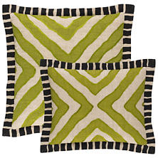 Arrows Linen Natural Pillow